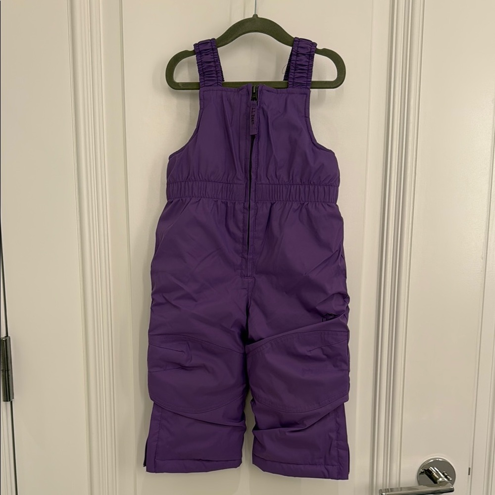 LL Bean Toddlers' Cold Buster Snow Bibs in 2T